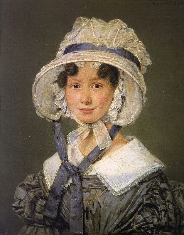 Birgitte Søbøtker Hohlenberg, f. Malling, Johannes Søbøtker Hohlenbergs hustru, detail
