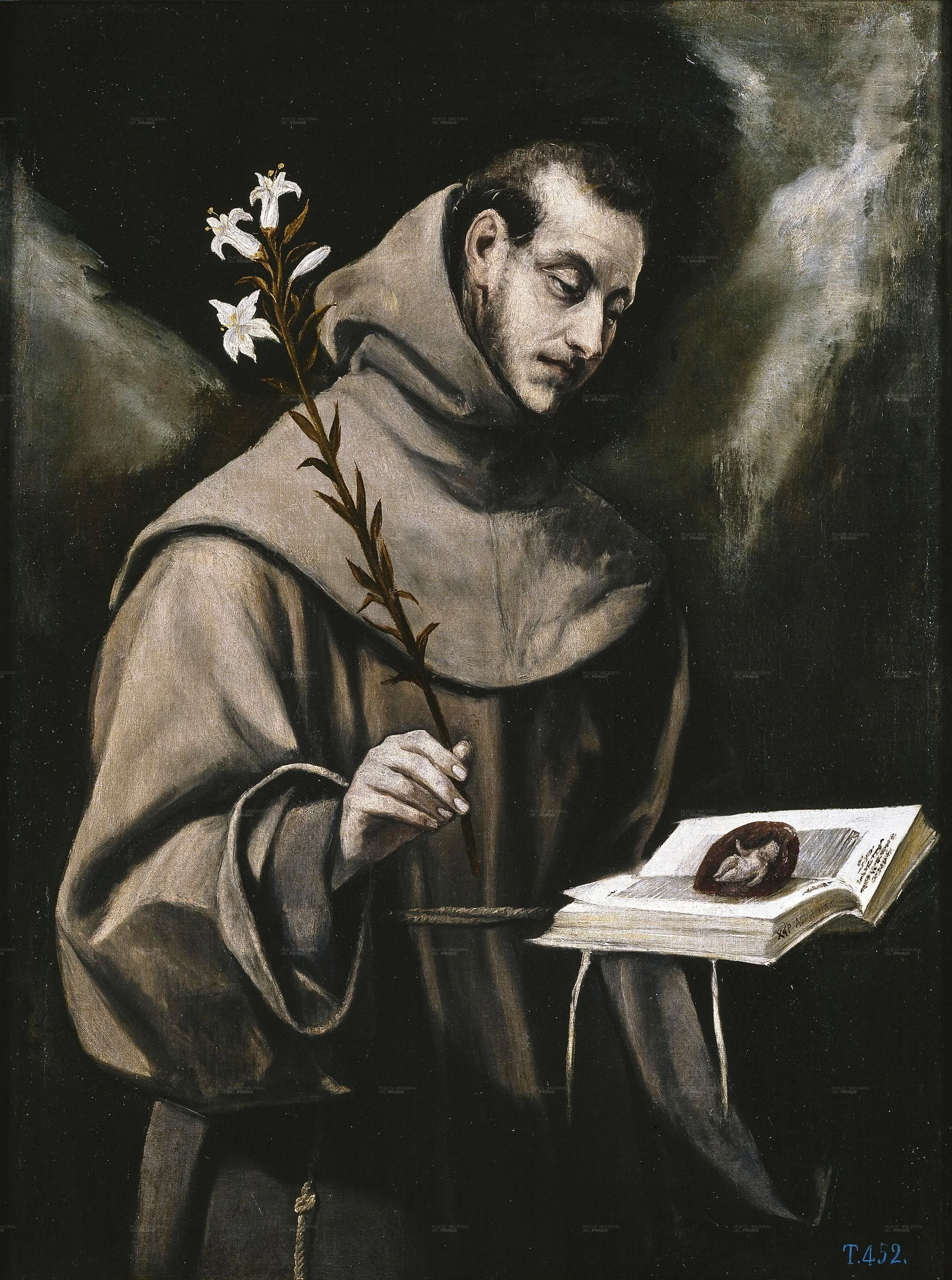 Saint Anthony of Padua, detail