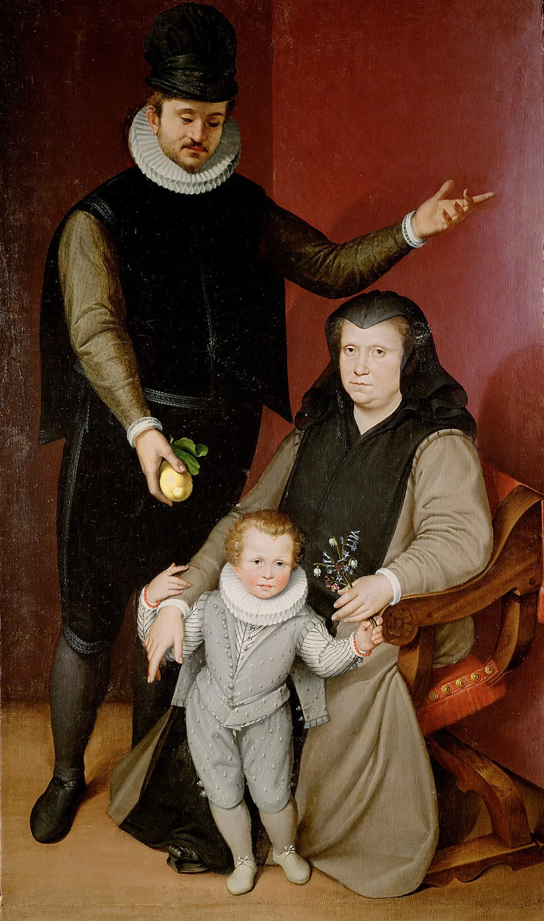 Familienbild, detail