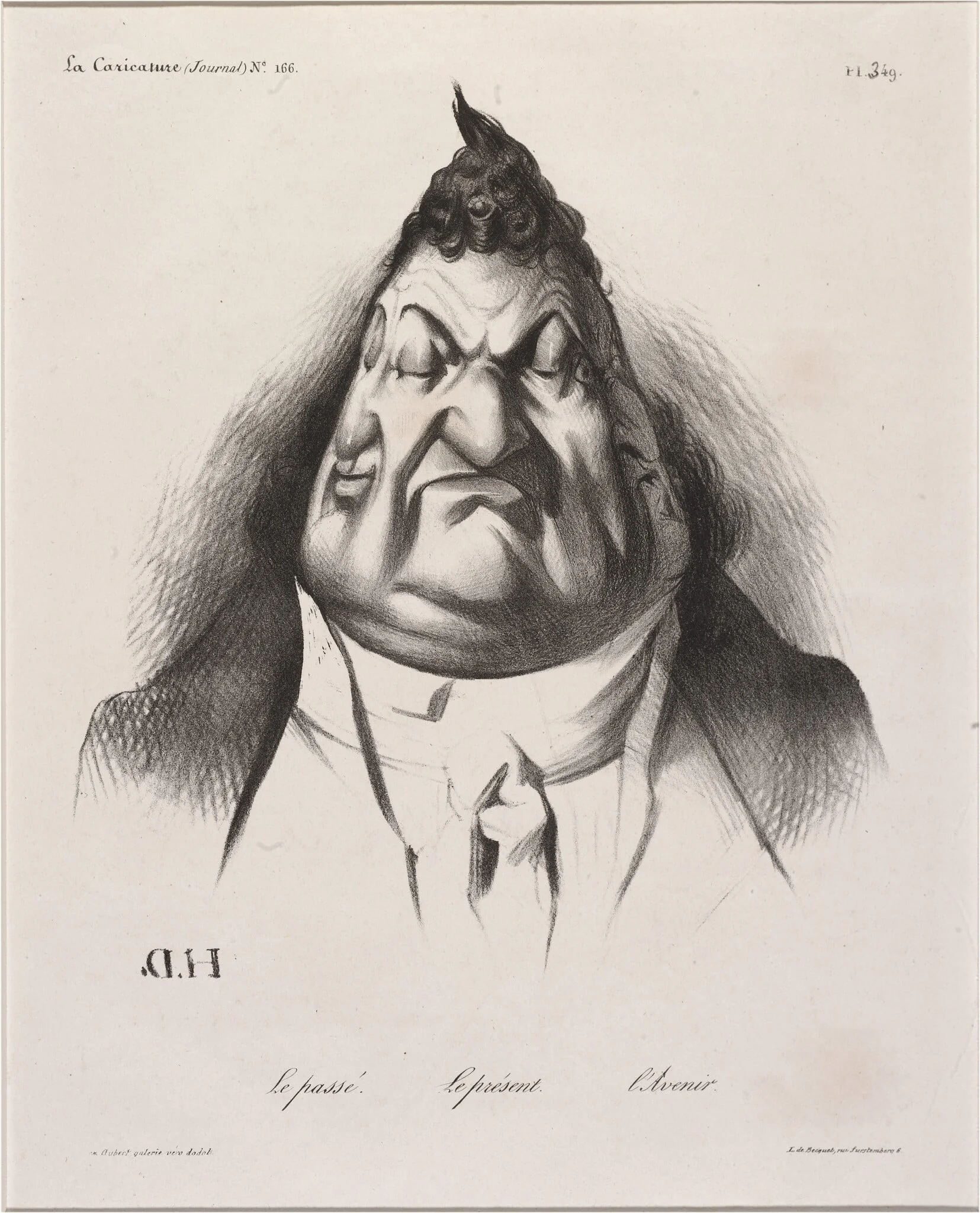 Le passé - Le présent - l'Avenir, detail