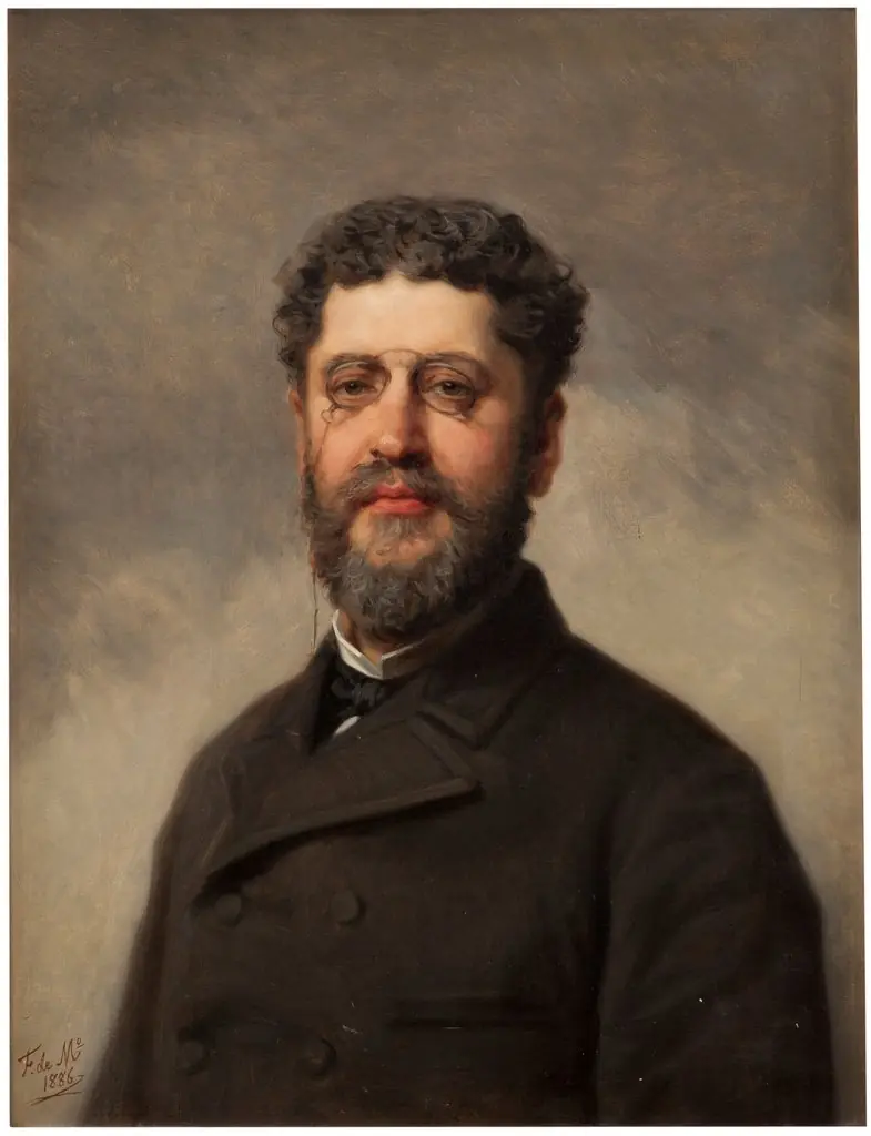 José Tomás Salvany, by Federico de Madrazo y Kuntz, oil, 1894