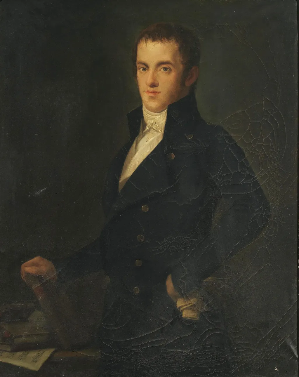 Gabriel de Aristizábal (copia), by Mariano Oliver Aznar, oil, 1925