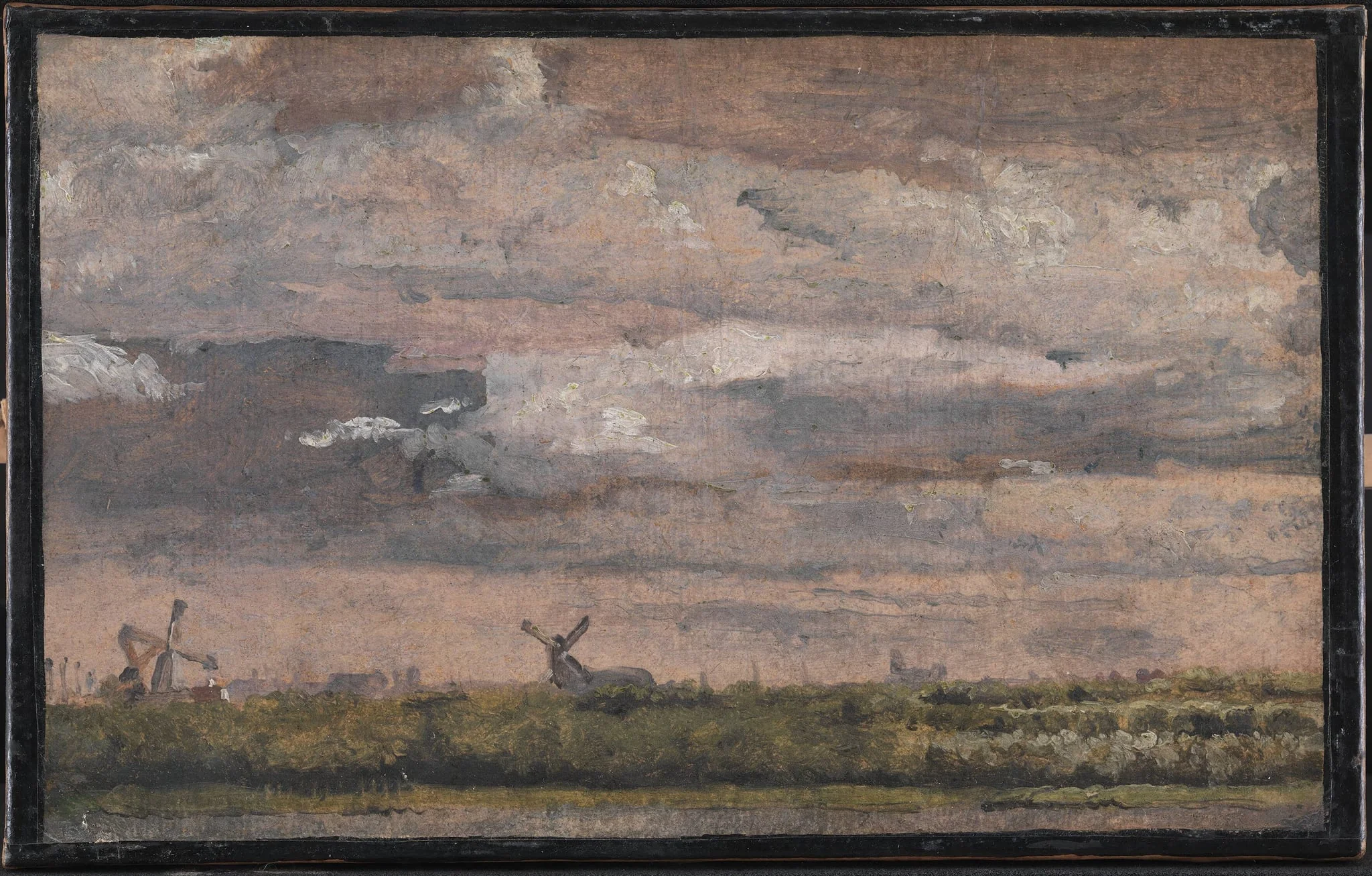 View Near Copenhagen, detail