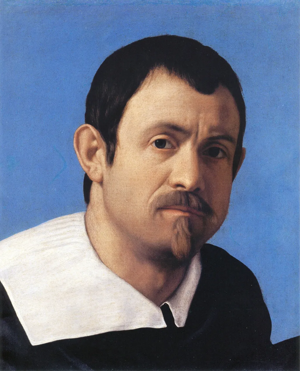 Self-portrait, by Giovanni Battista Salvi da Sassoferrato, oil, 1646