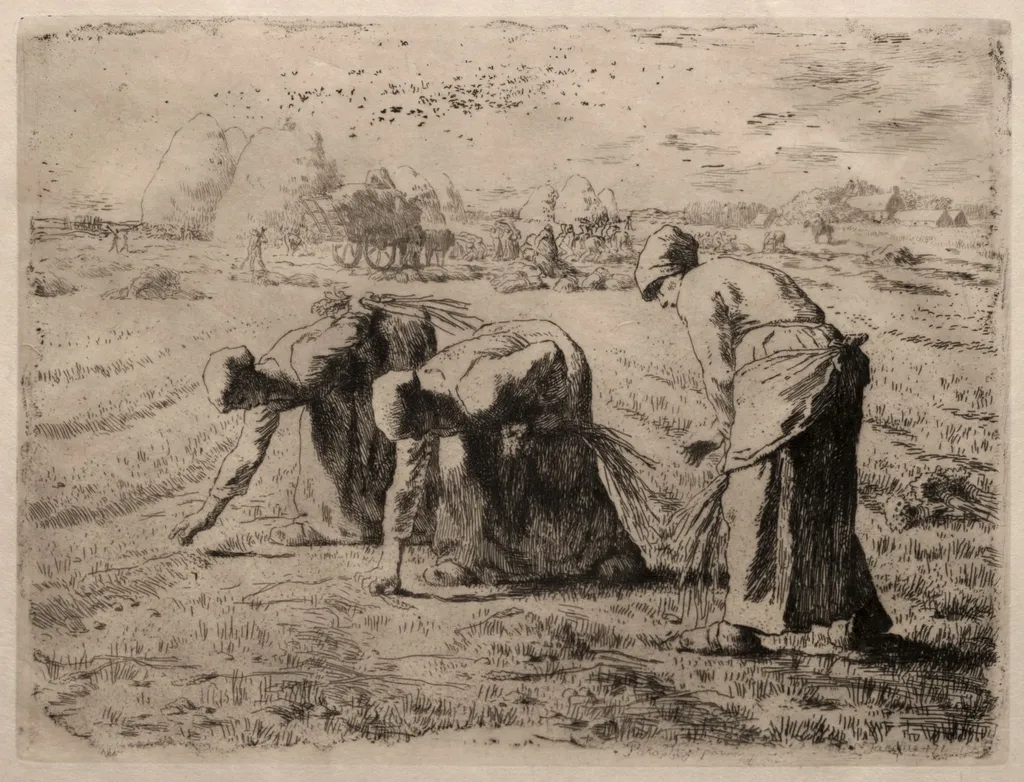 The Gleaners, by Jean François Millet, 1856