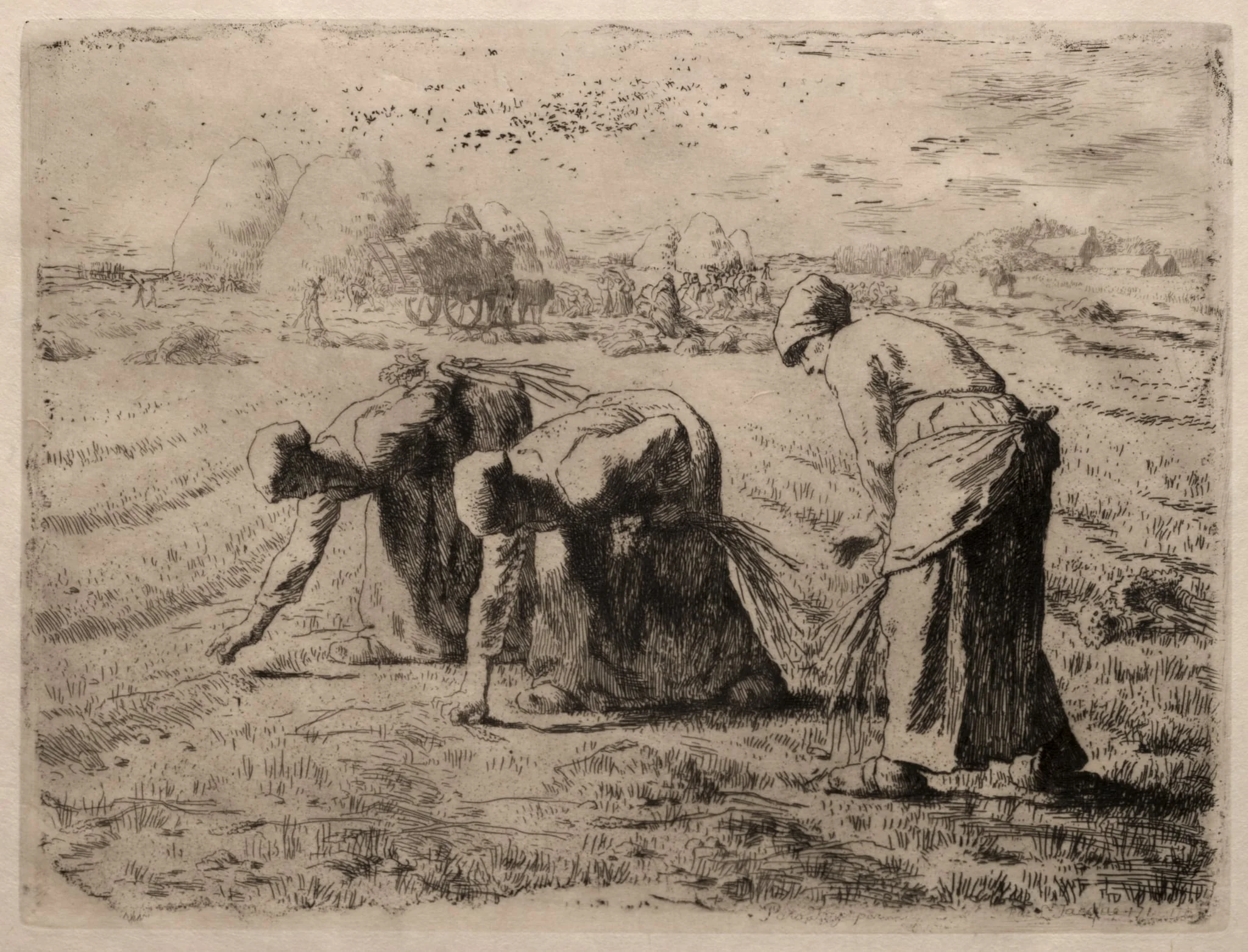 The Gleaners, detail
