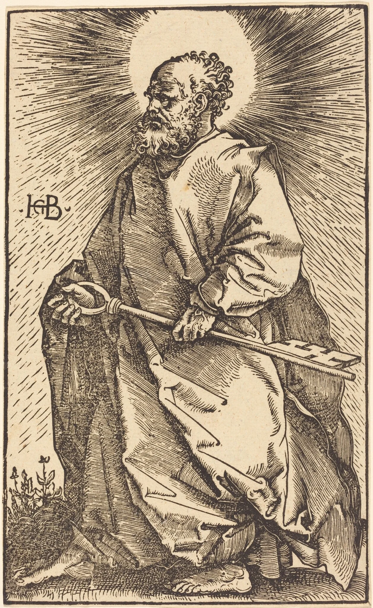 Saint Peter, detail