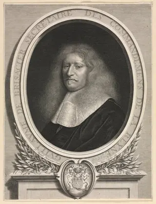 Guillaume de Brisacier, by Antoine Masson, 1664