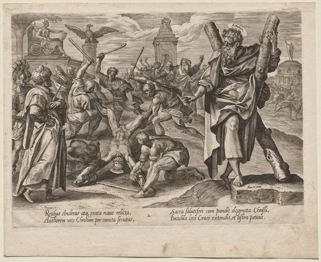 St. Andrew, by Hendrick Goltzius, 1578