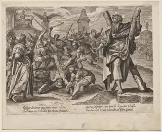 St. Andrew, by Hendrick Goltzius, 1578