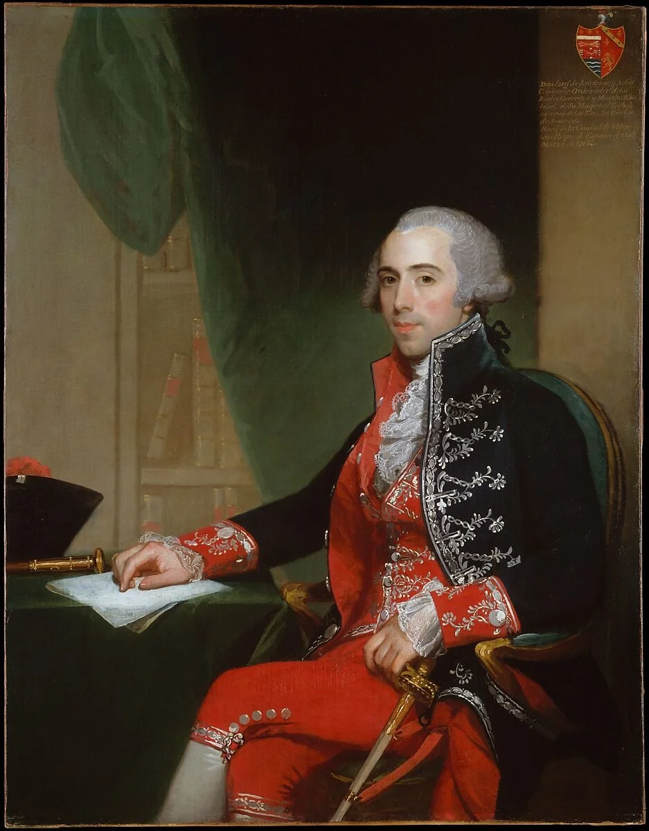 Josef de Jaudenes y Nebot, detail