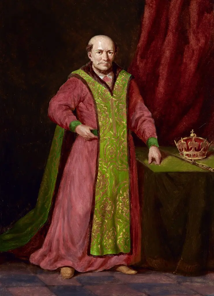 Portrait of King Władysławo Jagiełło, by Józef Polkowski, oil, 1894
