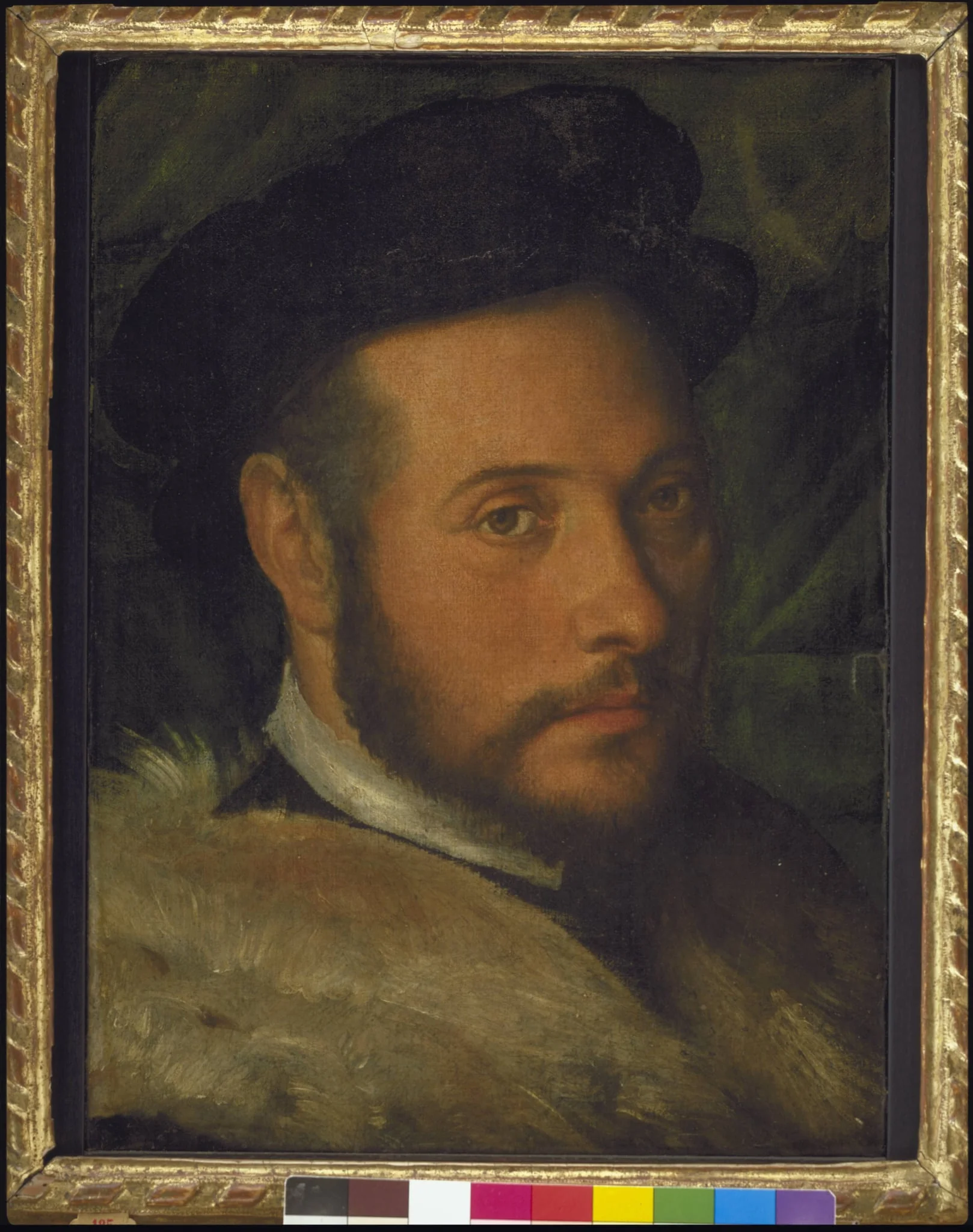 Portrait of a Man, detail