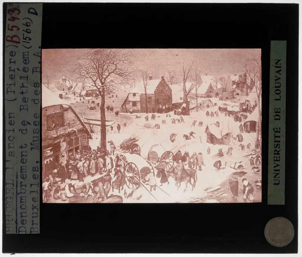 Pieter Brueghel the Elder. The census of Bethlehem, by Pieter Brueghel I, unspecified, 1566