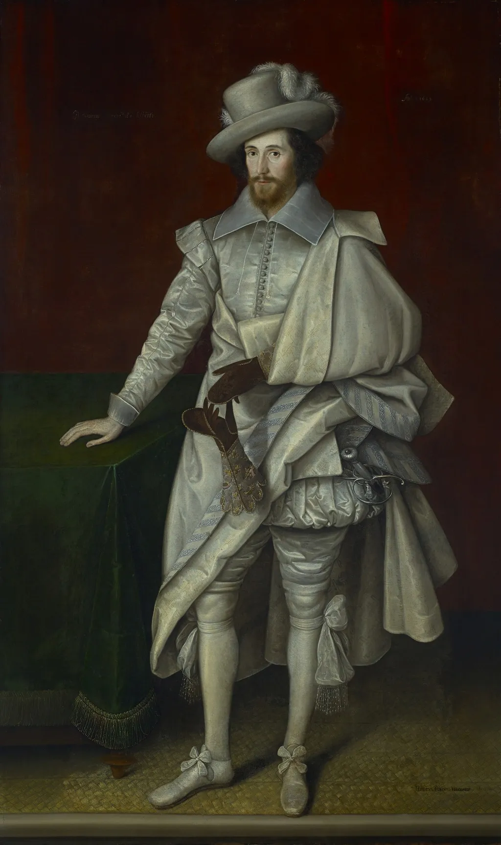 Henry Cary, 1st Viscount Falkland (died 1633), by Marcus Gheeraerts the Younger, oil, 1603