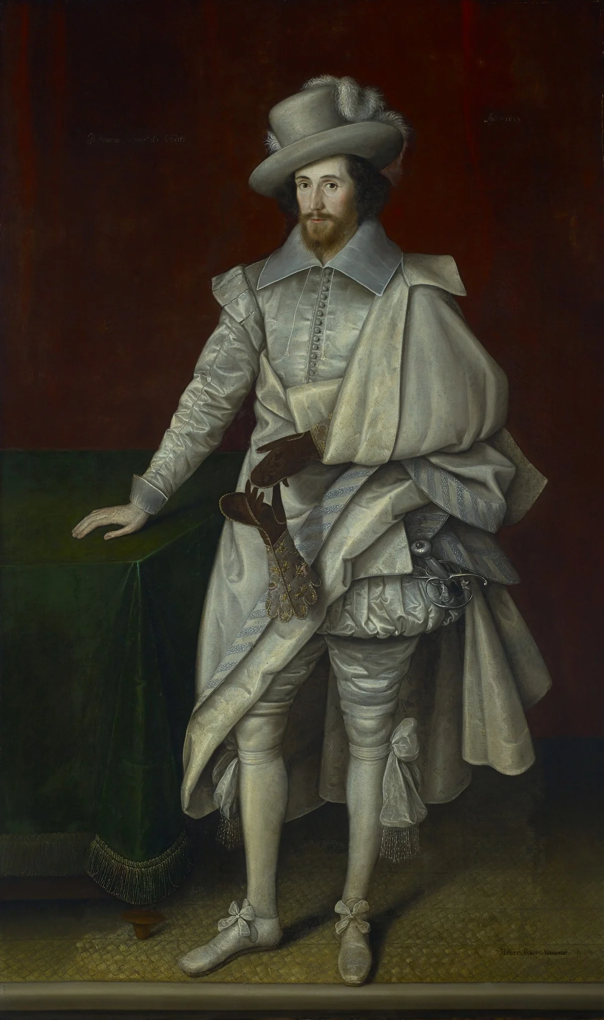Henry Cary, 1st Viscount Falkland (died 1633), detail