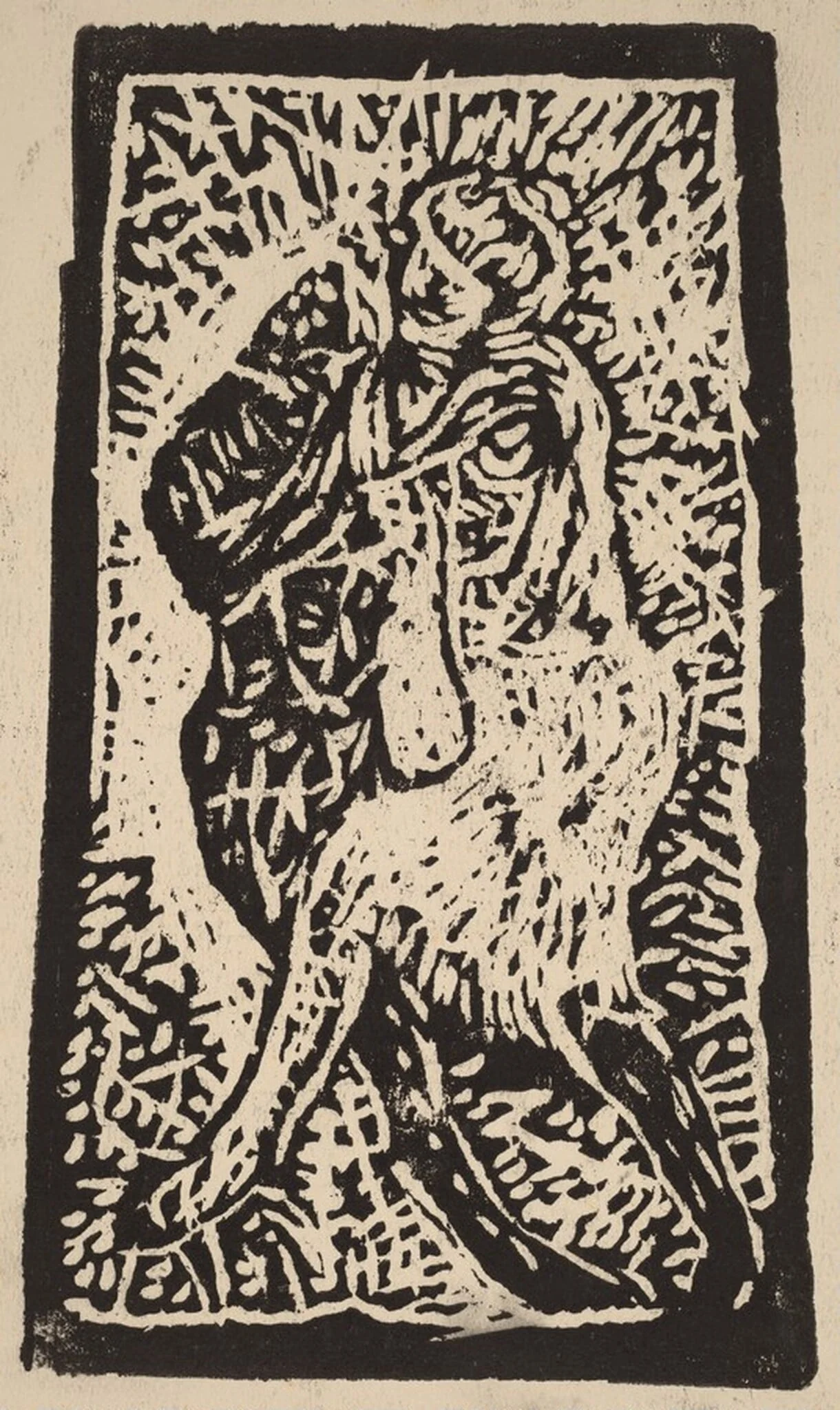 Lovers, detail