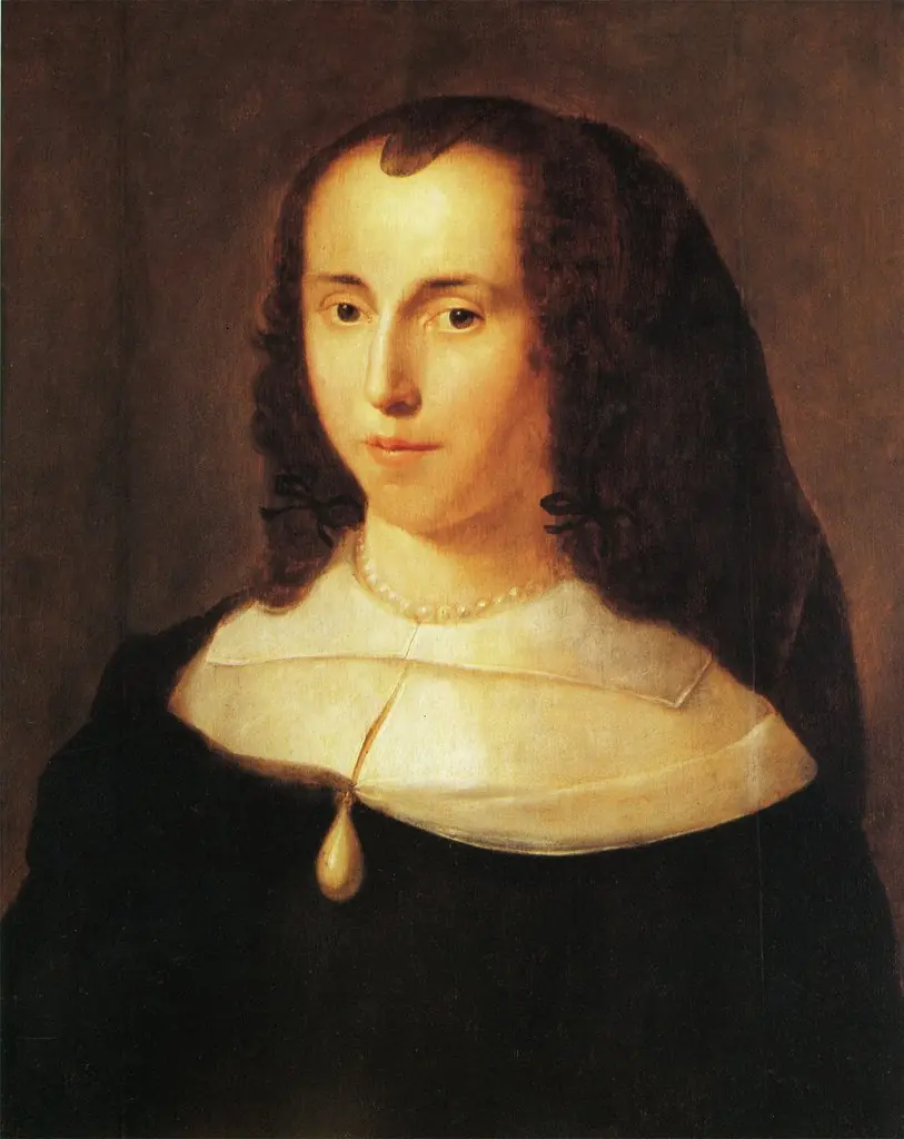 Female portrait, by Salomon de Bray, unspecified, 1650