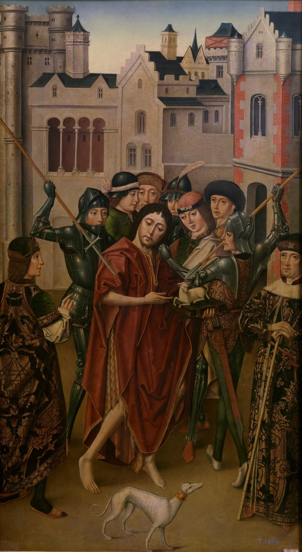 The Arrest of Saint John the Baptist, detail