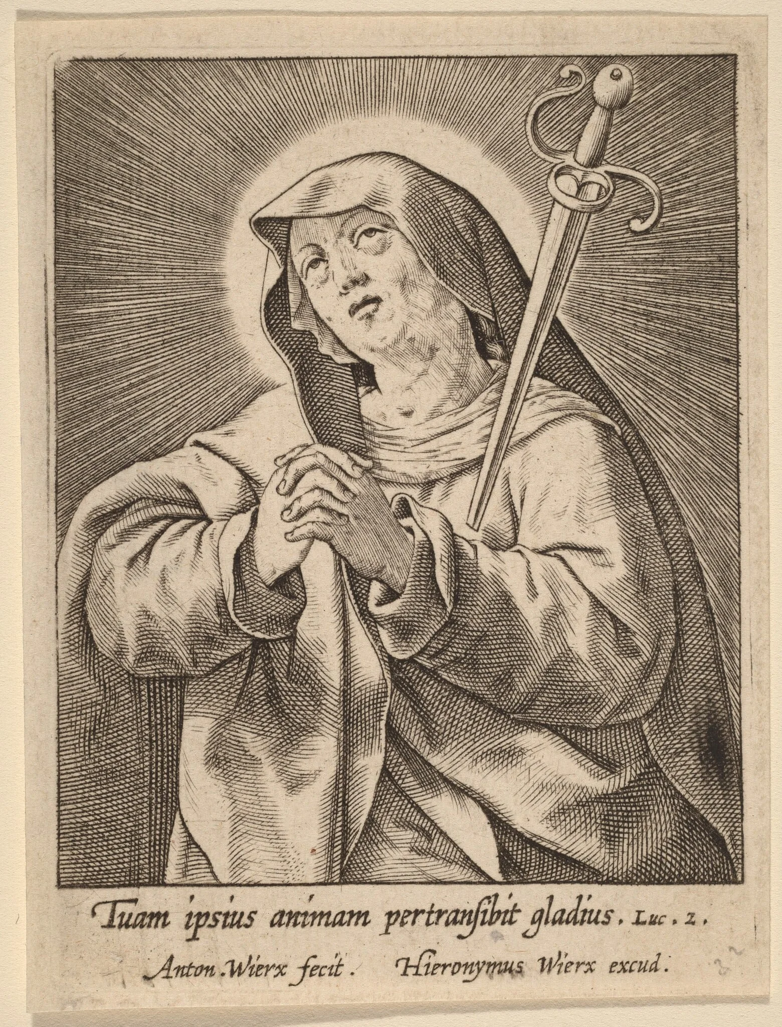 Tuam ipsius animam ..., detail