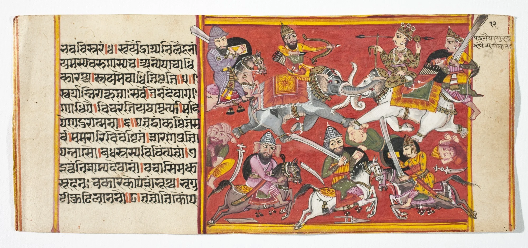 Legend of Durga, detail