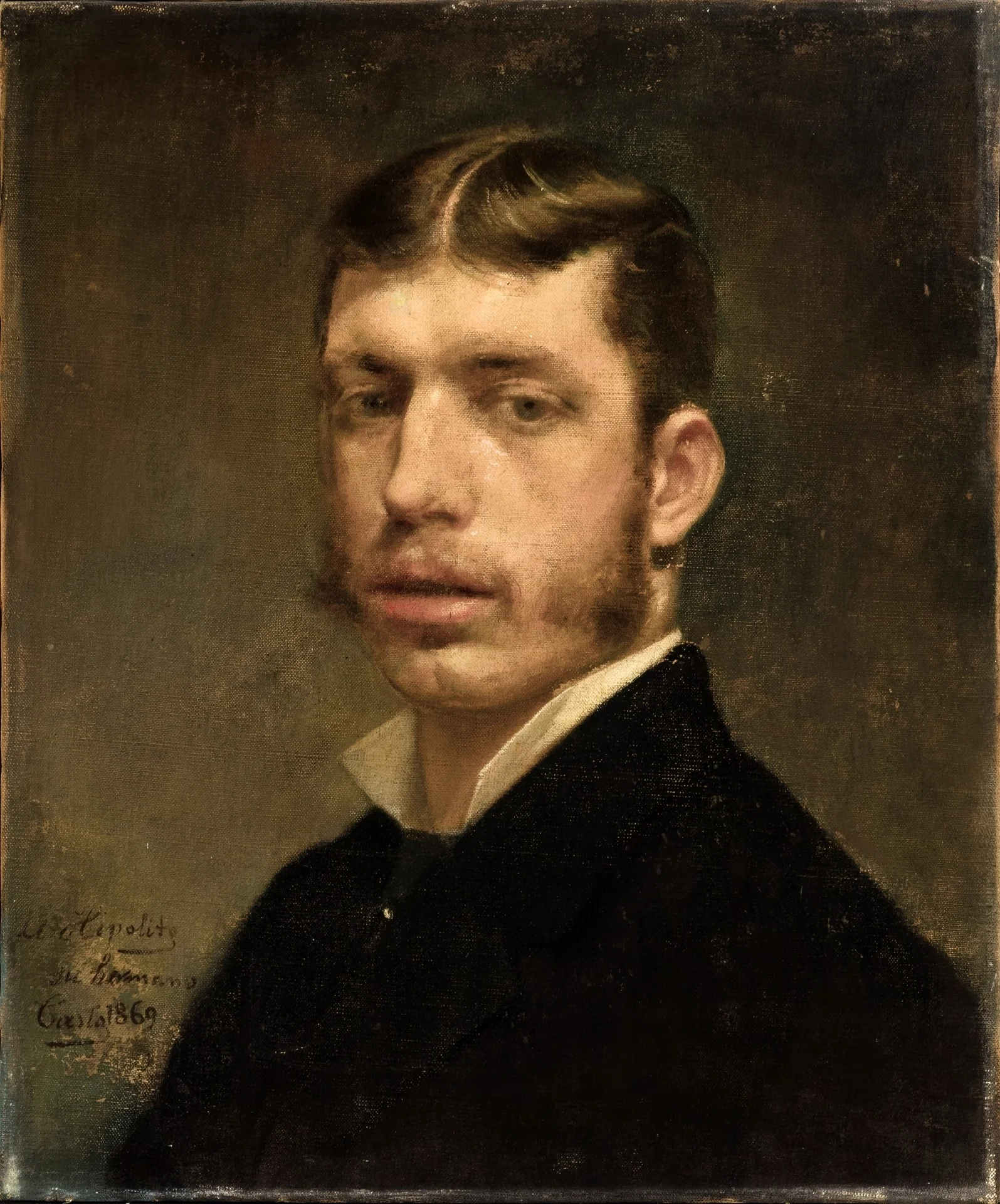 Retrato de Hipólito Rossy y Paul, detail