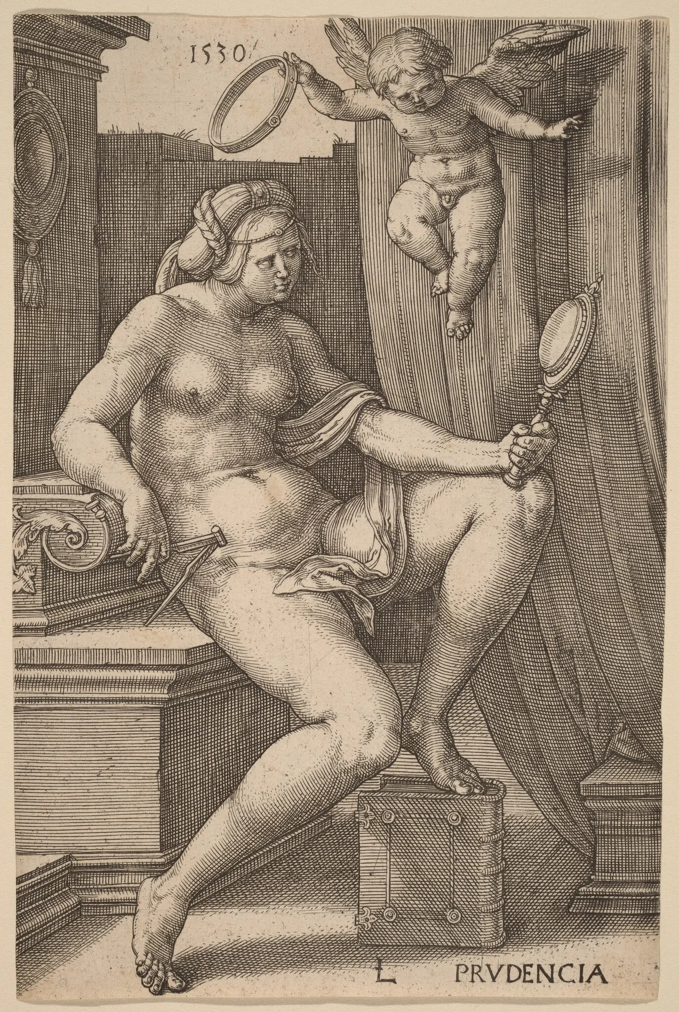 Prudencia (Prudence), detail