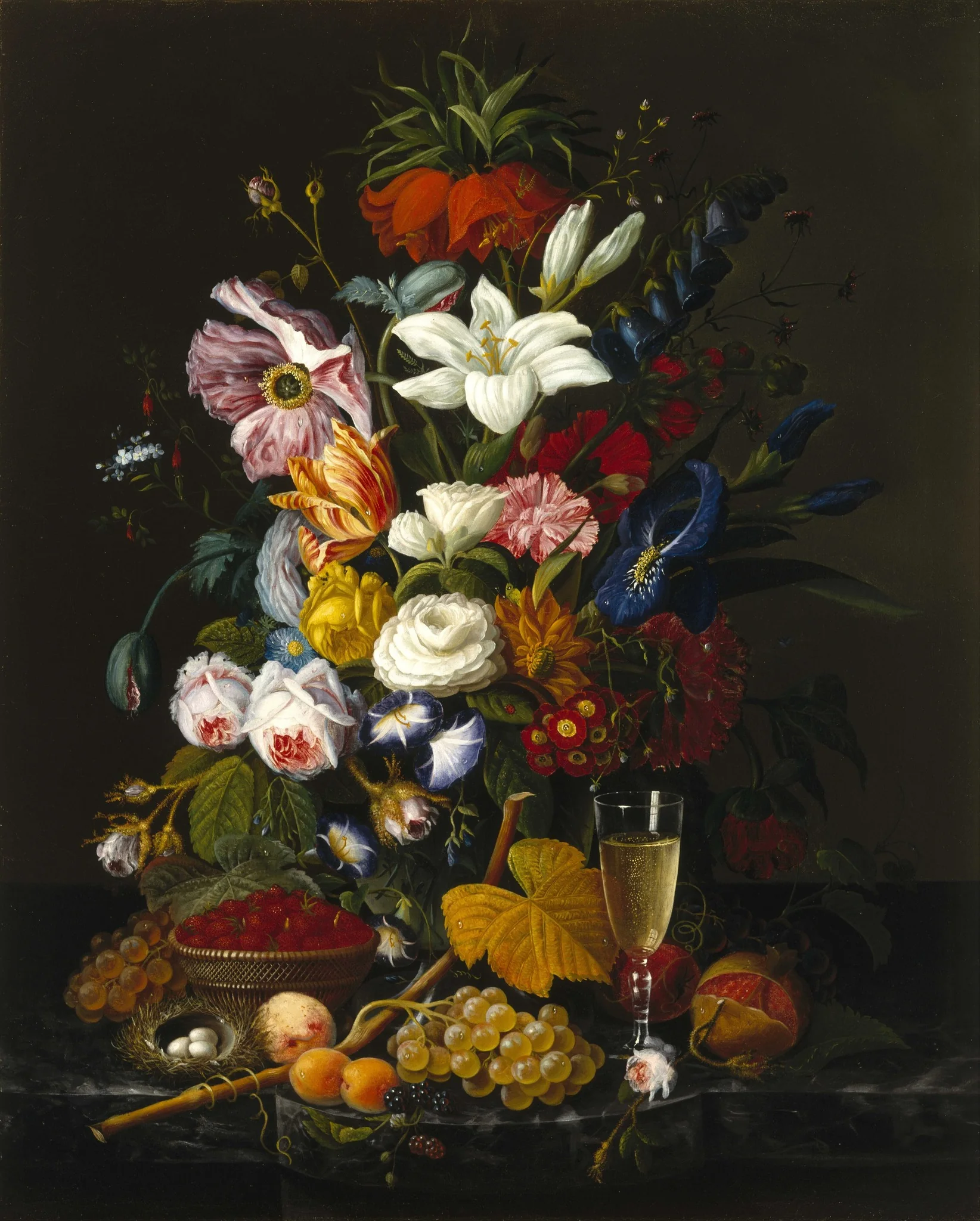 Victorian Bouquet, detail