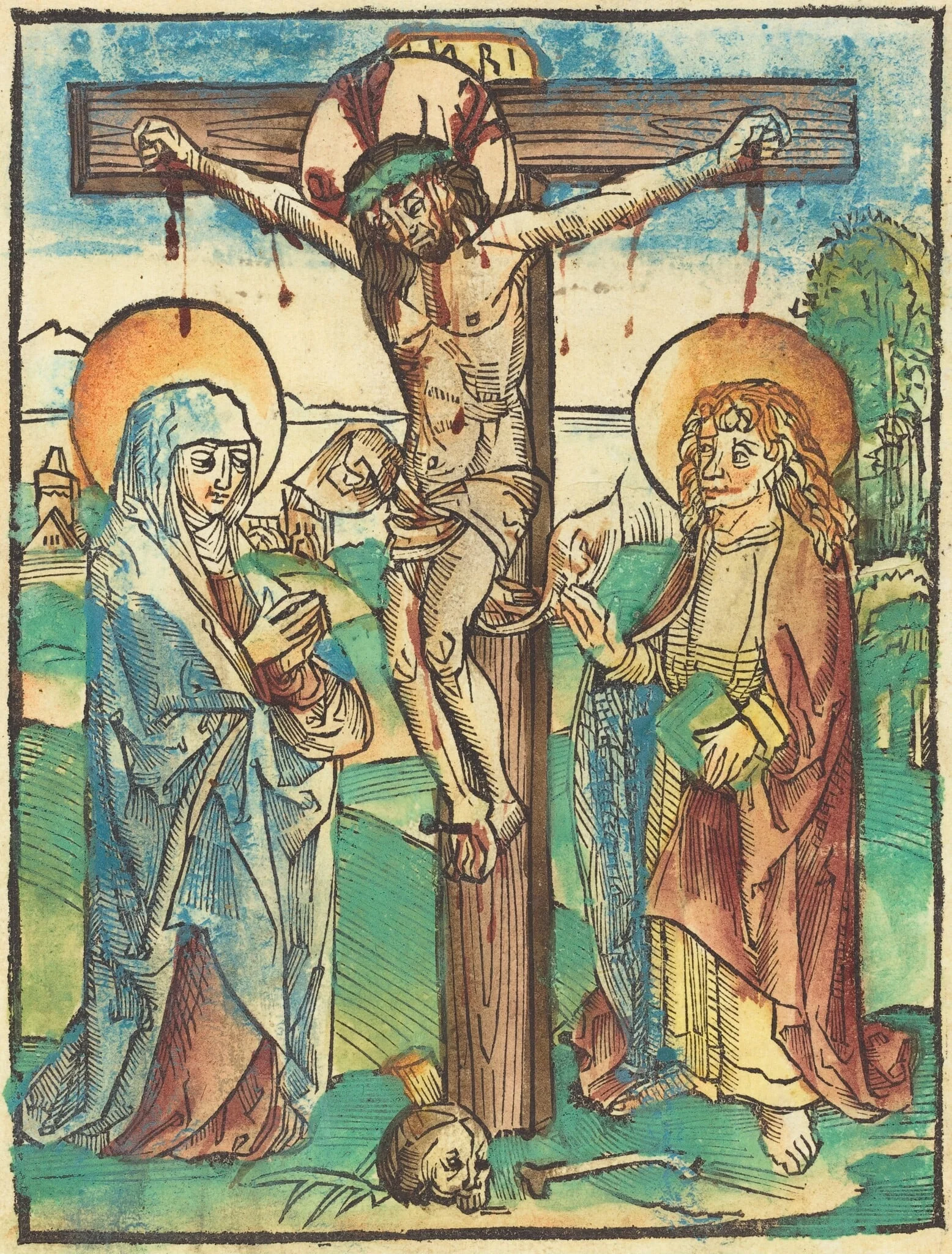 Christ on the Cross, detail