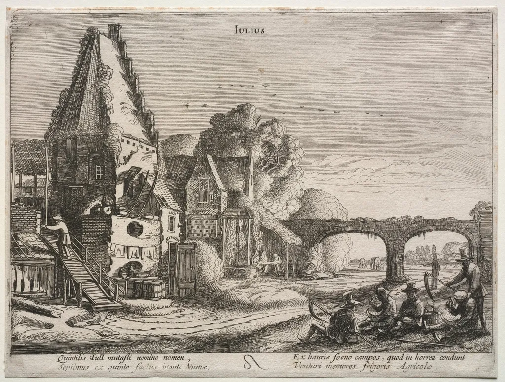 The Twelve Months: July, by Velde, Jan van de, II, 1613