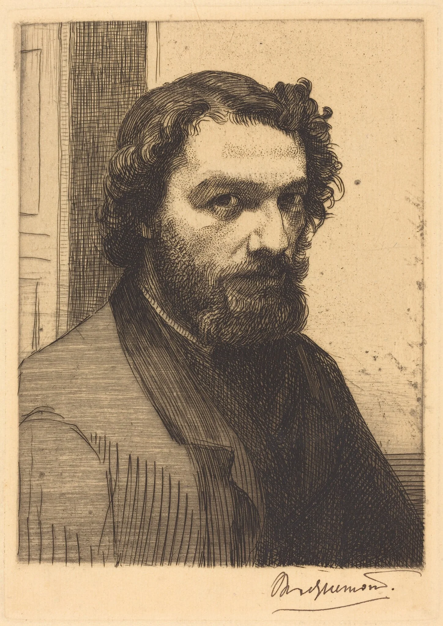 Alphonse Legros, detail