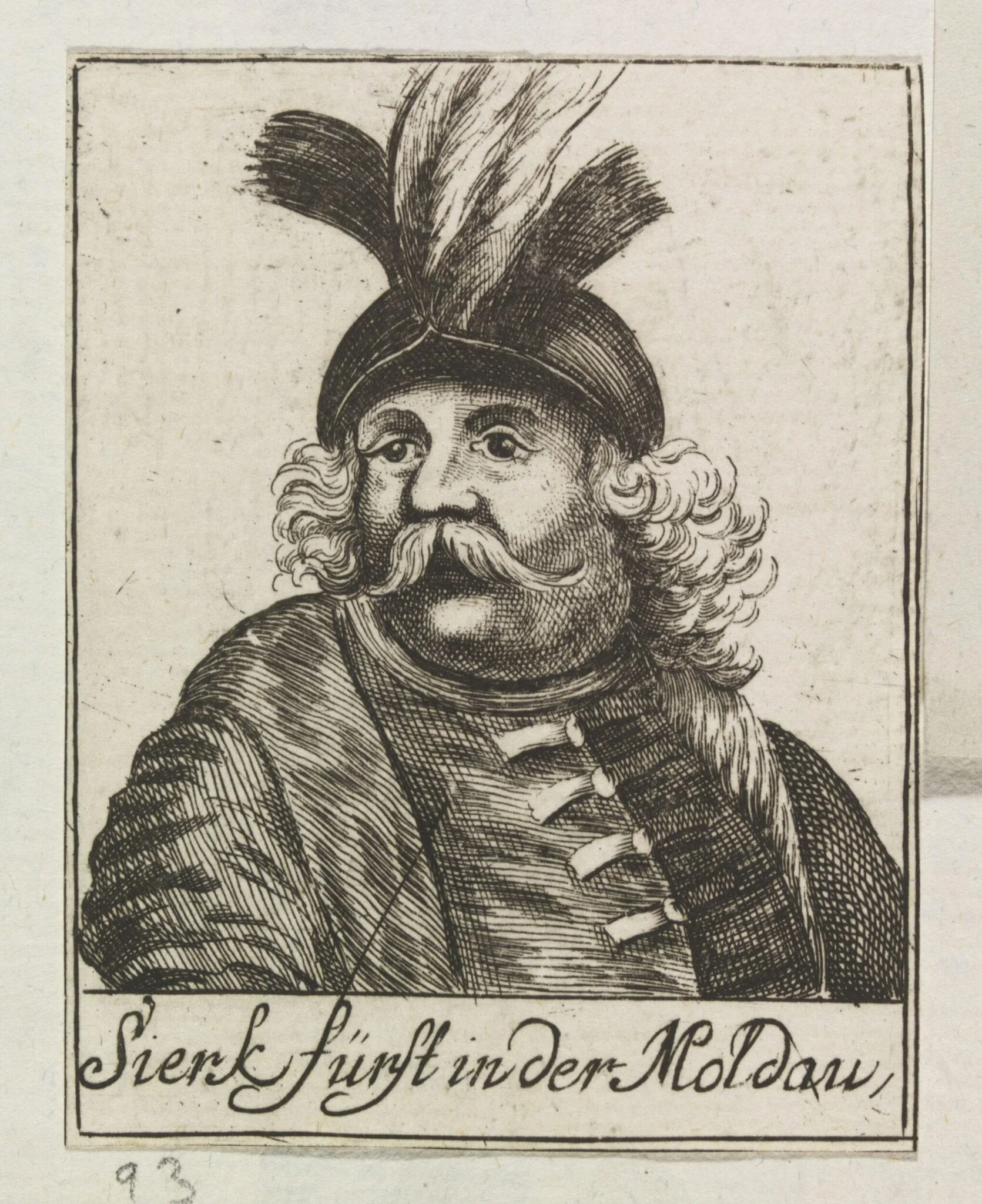 Sierk Fürst in der Moldau, detail