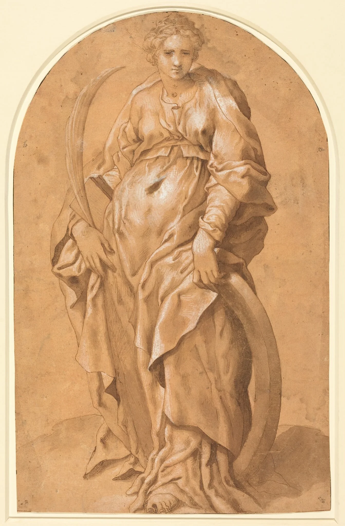 Saint Catherine of Alexandria, detail