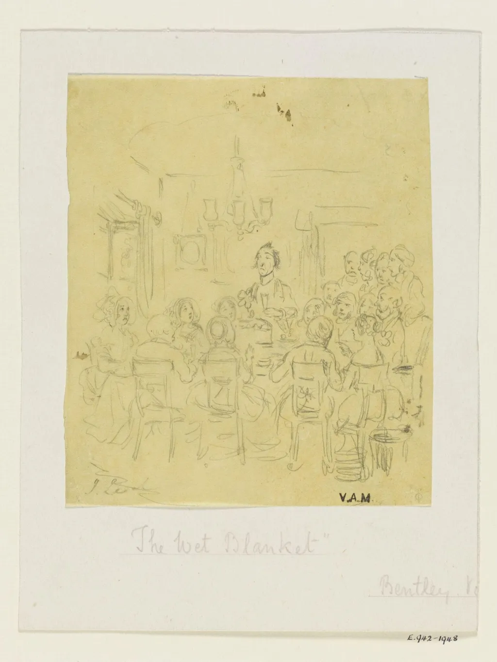 Untitled, by Leech, 1845