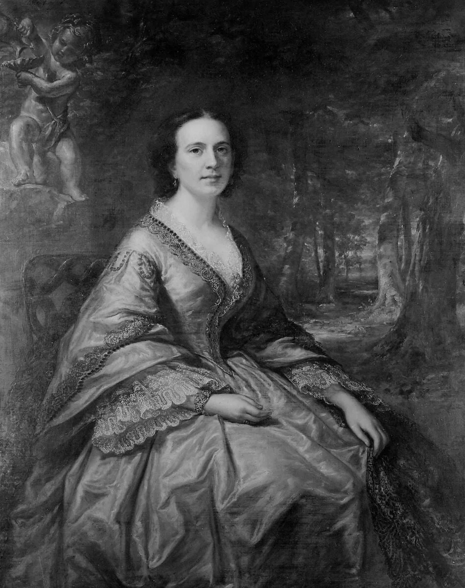 Mrs. Birdsall Cornell, detail
