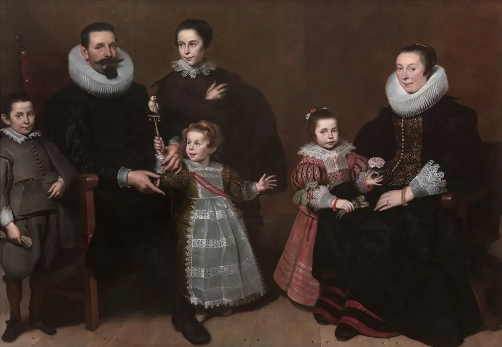 Portrait of a Family, by Cornelis de Vos, oil, 1631