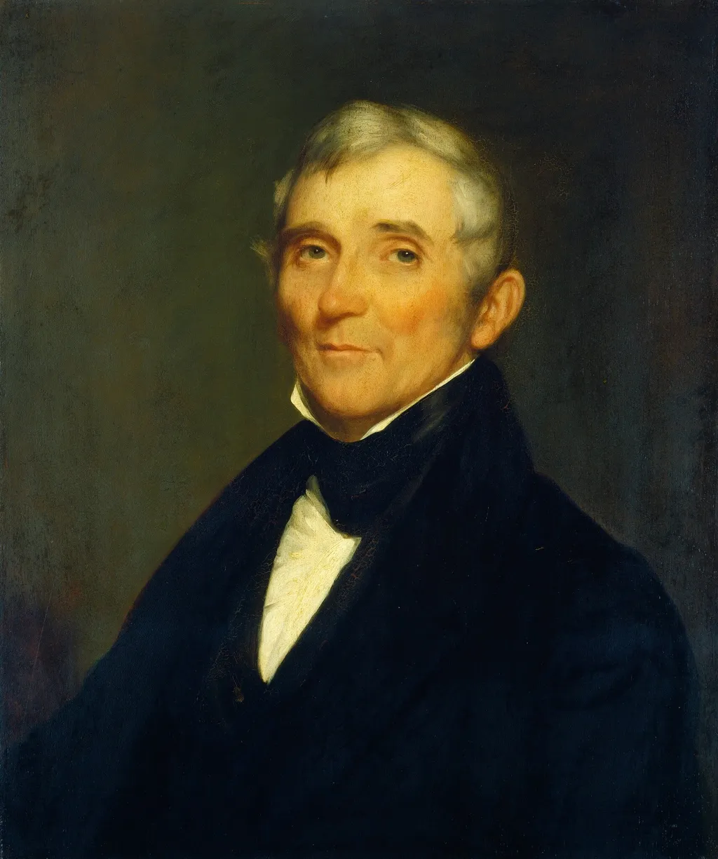 Aaron Baldwin, by Francis Alexander, oil, 1835