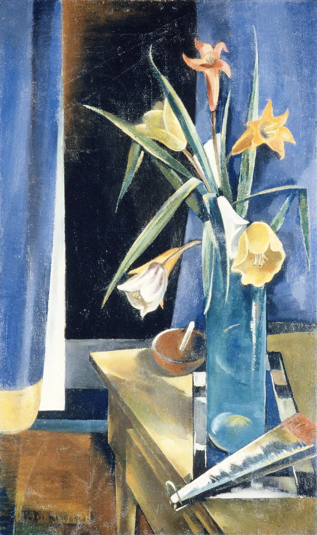 Vase of Flowers, detail