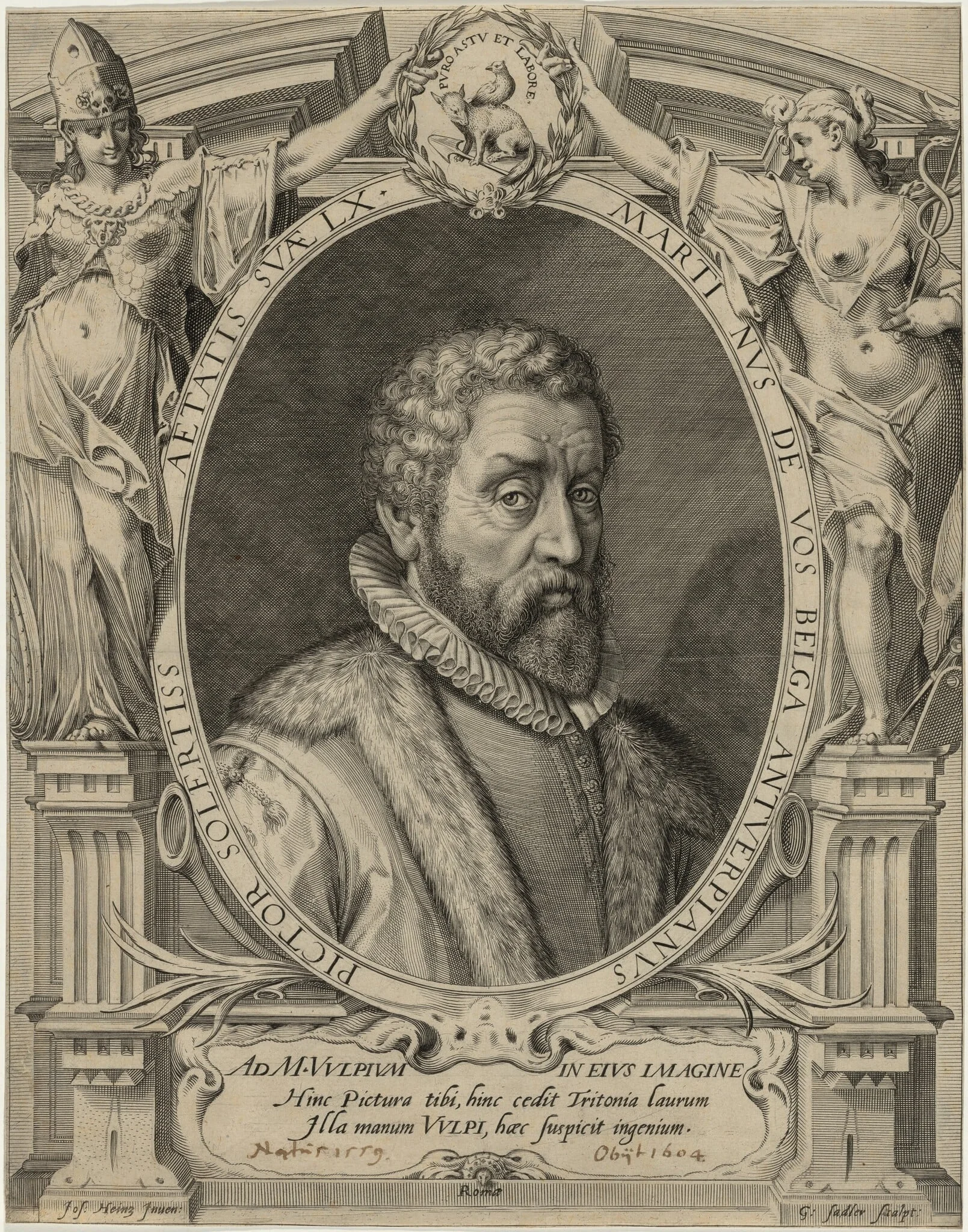 Martin de Vos, detail