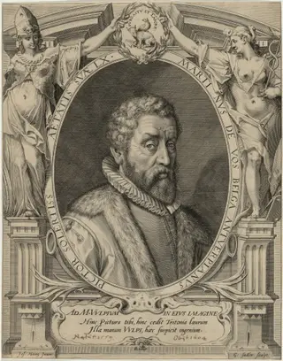 Martin de Vos, by Aegidius Sadeler II, ink, 1600