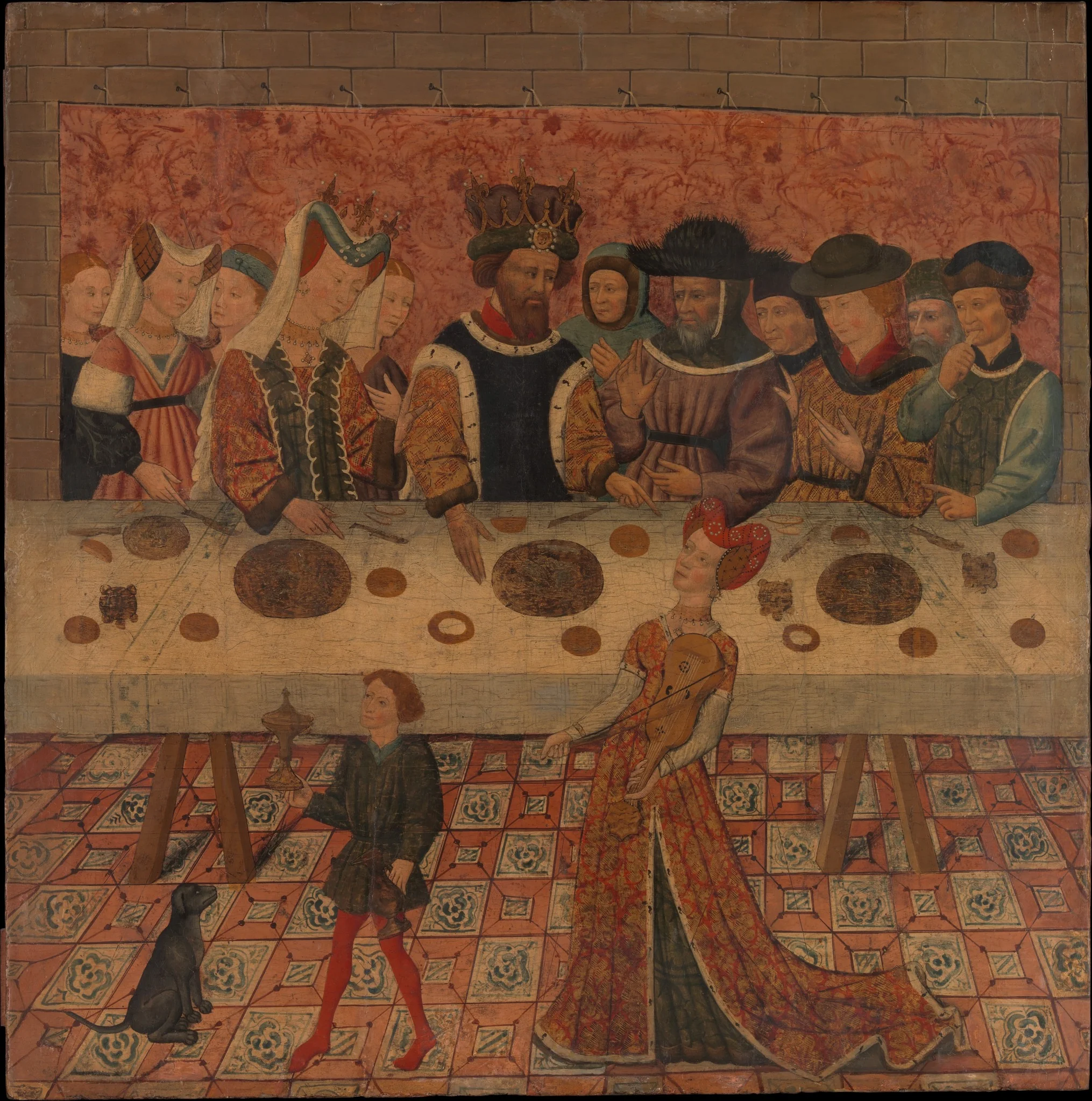 Salome Dancing before Herod, detail
