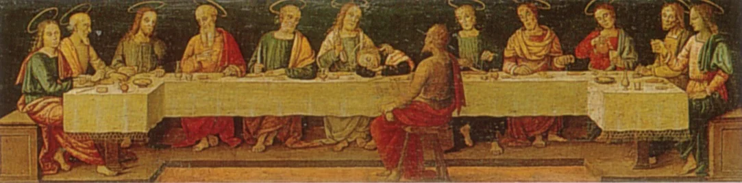 Das Abendmahl, detail