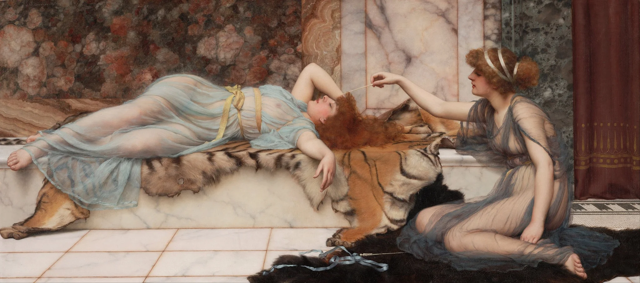 Mischief and Repose, detail