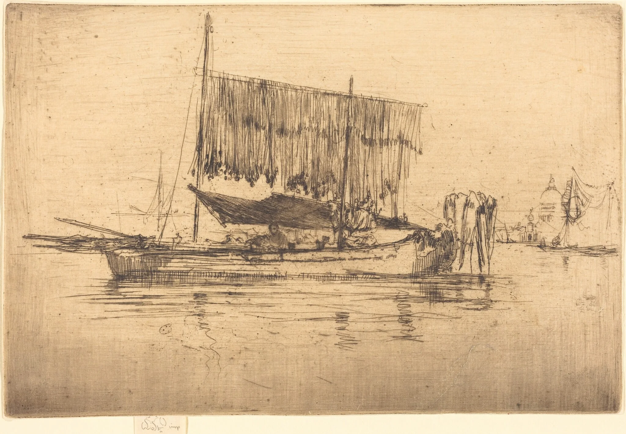 Fishing-Boat, detail