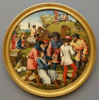 Joseph sold by his brothers, by Master of Affligem, unspecified, 1510