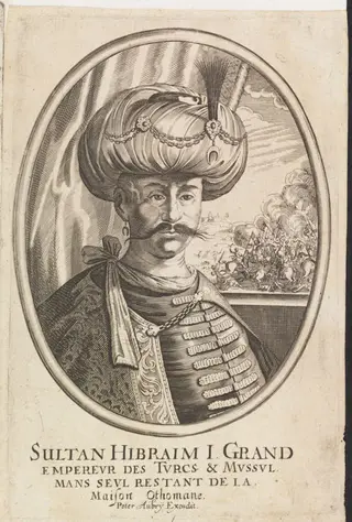 Turkish sultans, sultanas and other historical figures, by Peter Aubry, 1650