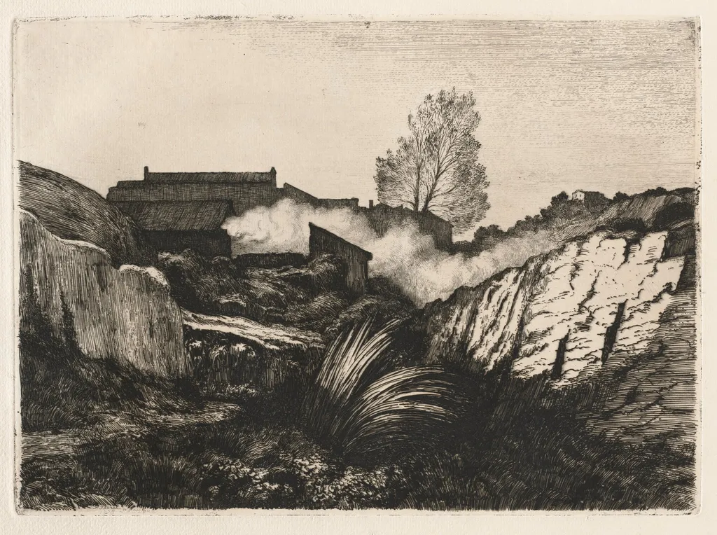 L'Estaque, by André Paul Borel, 1878