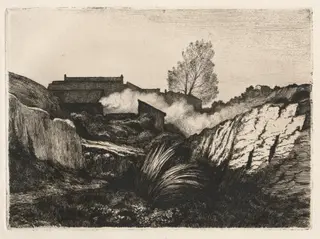 L'Estaque, by André Paul Borel, 1878
