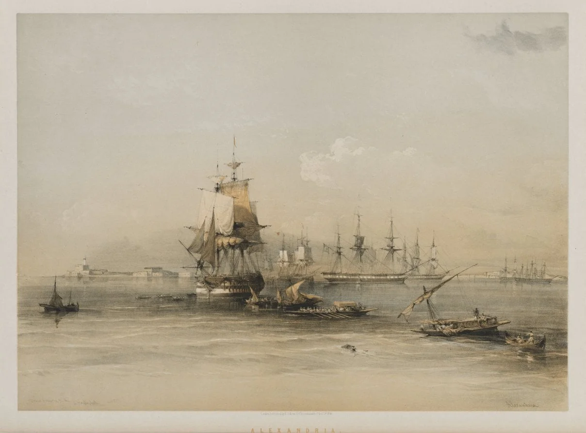 Egypt and Nubia, Volume III: Alexandria, detail