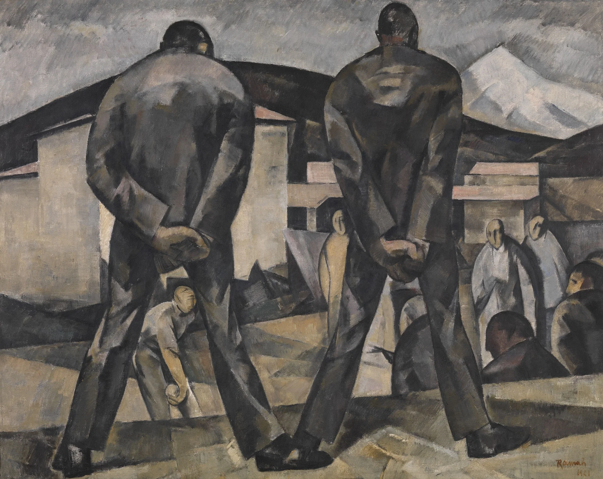 Bowlers, detail
